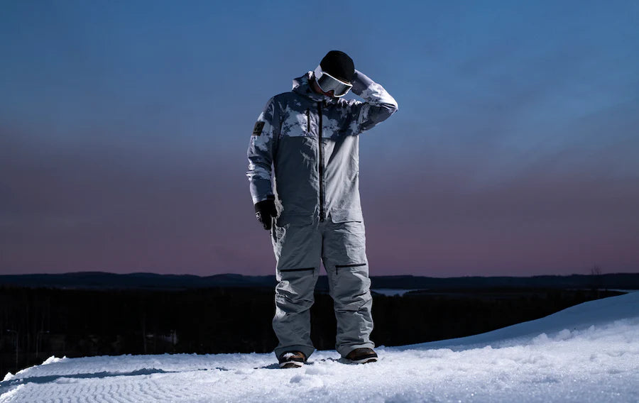 Grey Ski Suits