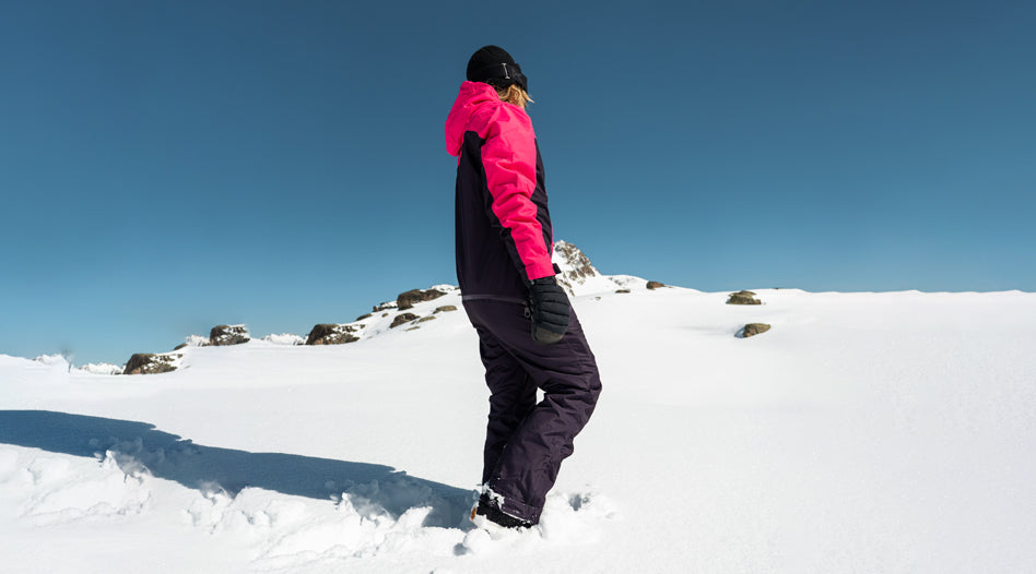Pink Snow Suits