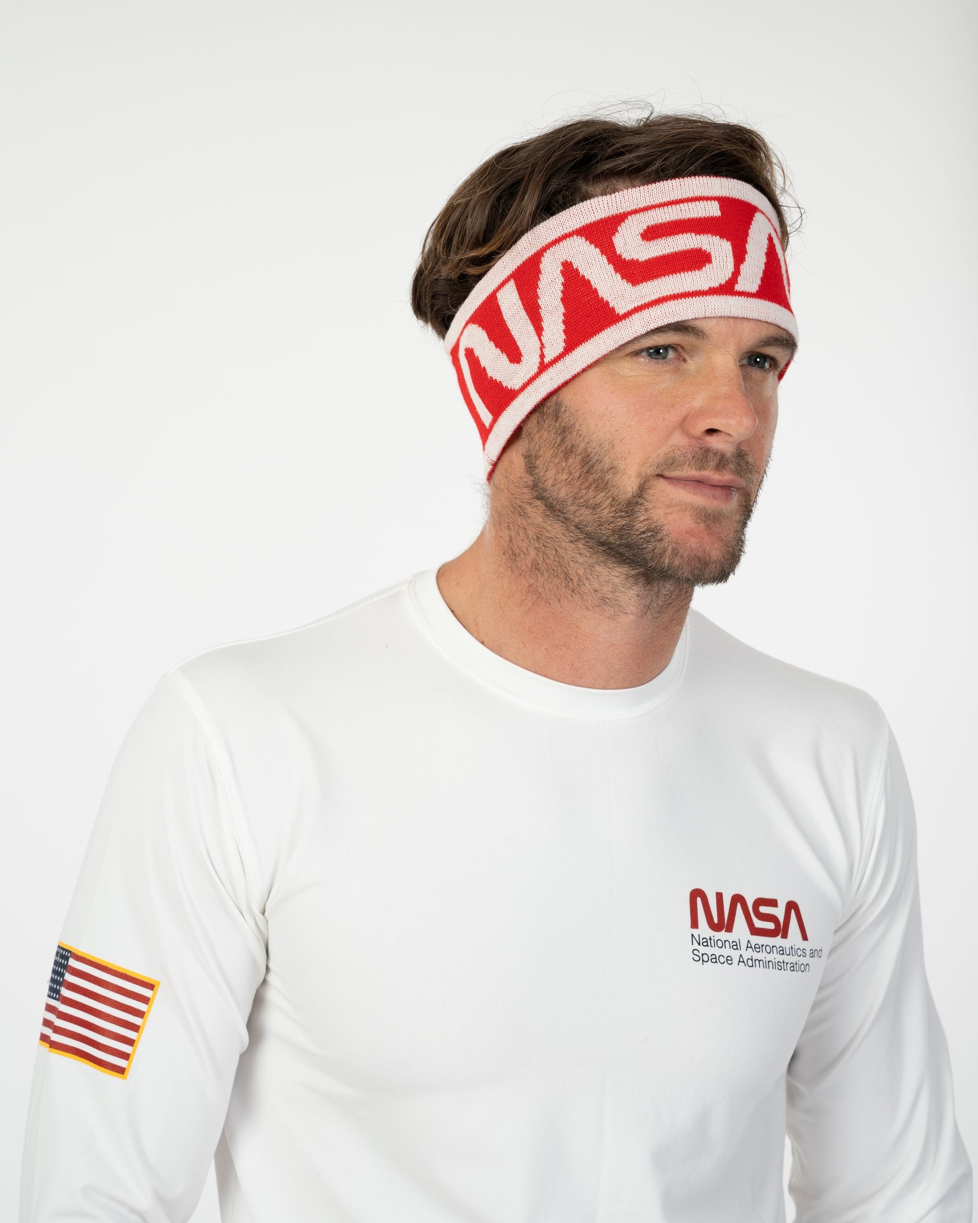NASA Headband, White