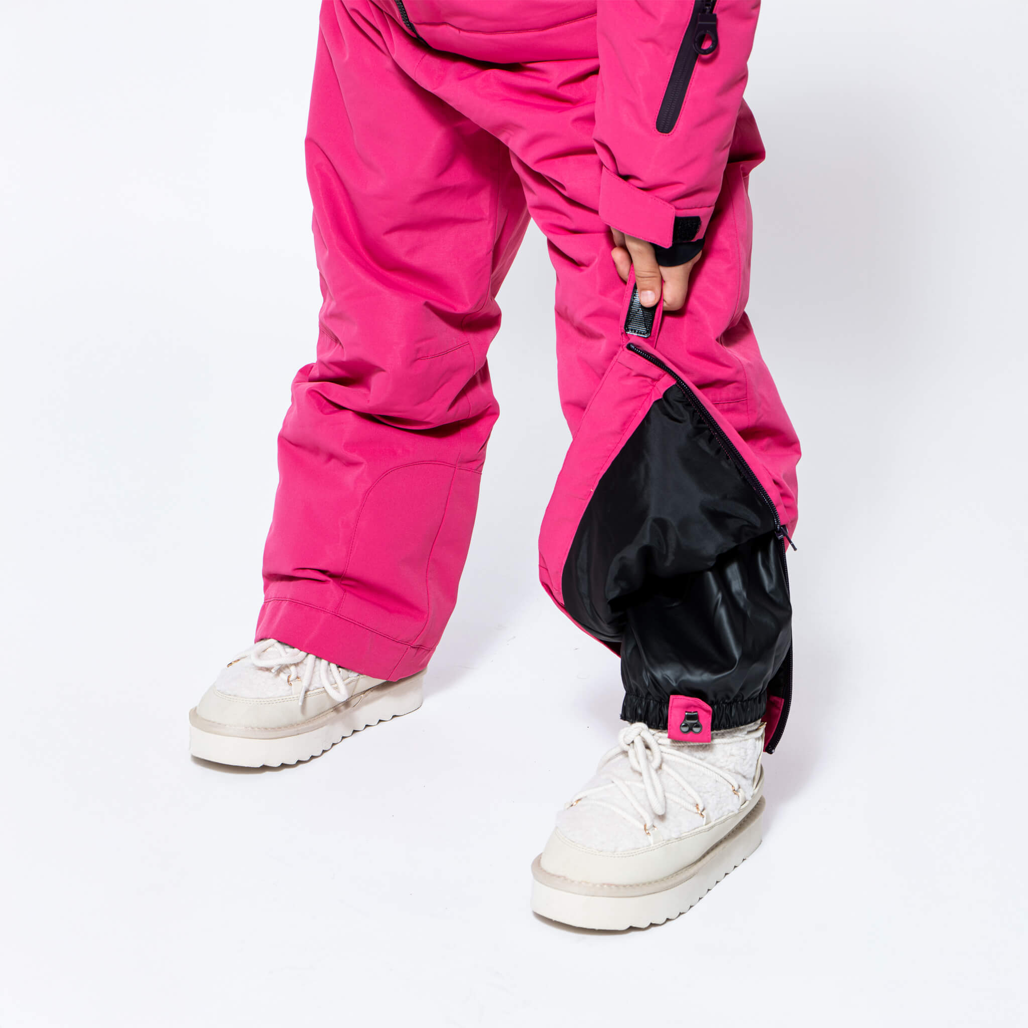 Kids 2-in-1 Snow Suit, Raspberry