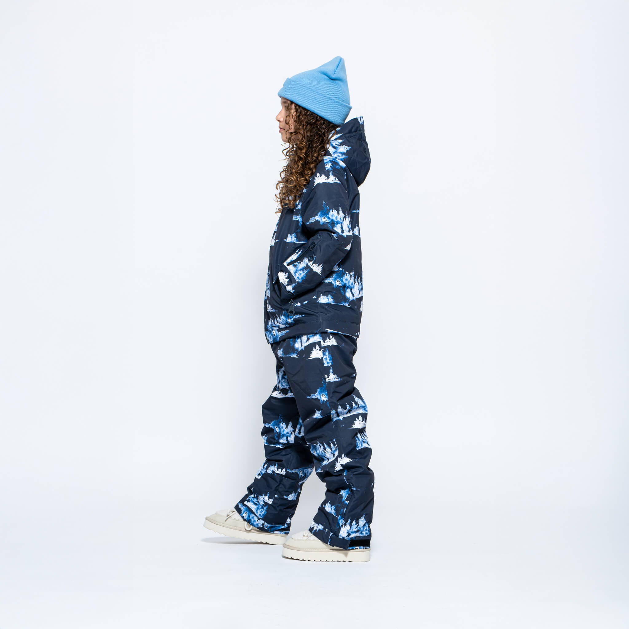 Kids 2-in-1 Snow Suit, Blue Forest