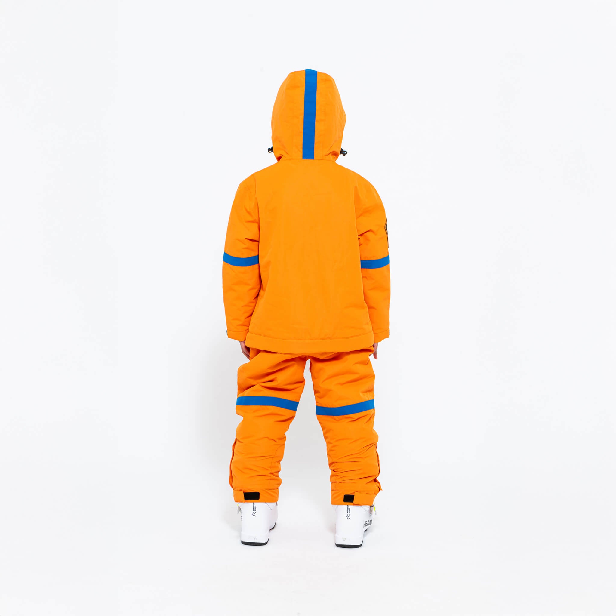 Bundle - Men's & Kids, Orange NASA Snow Suits
