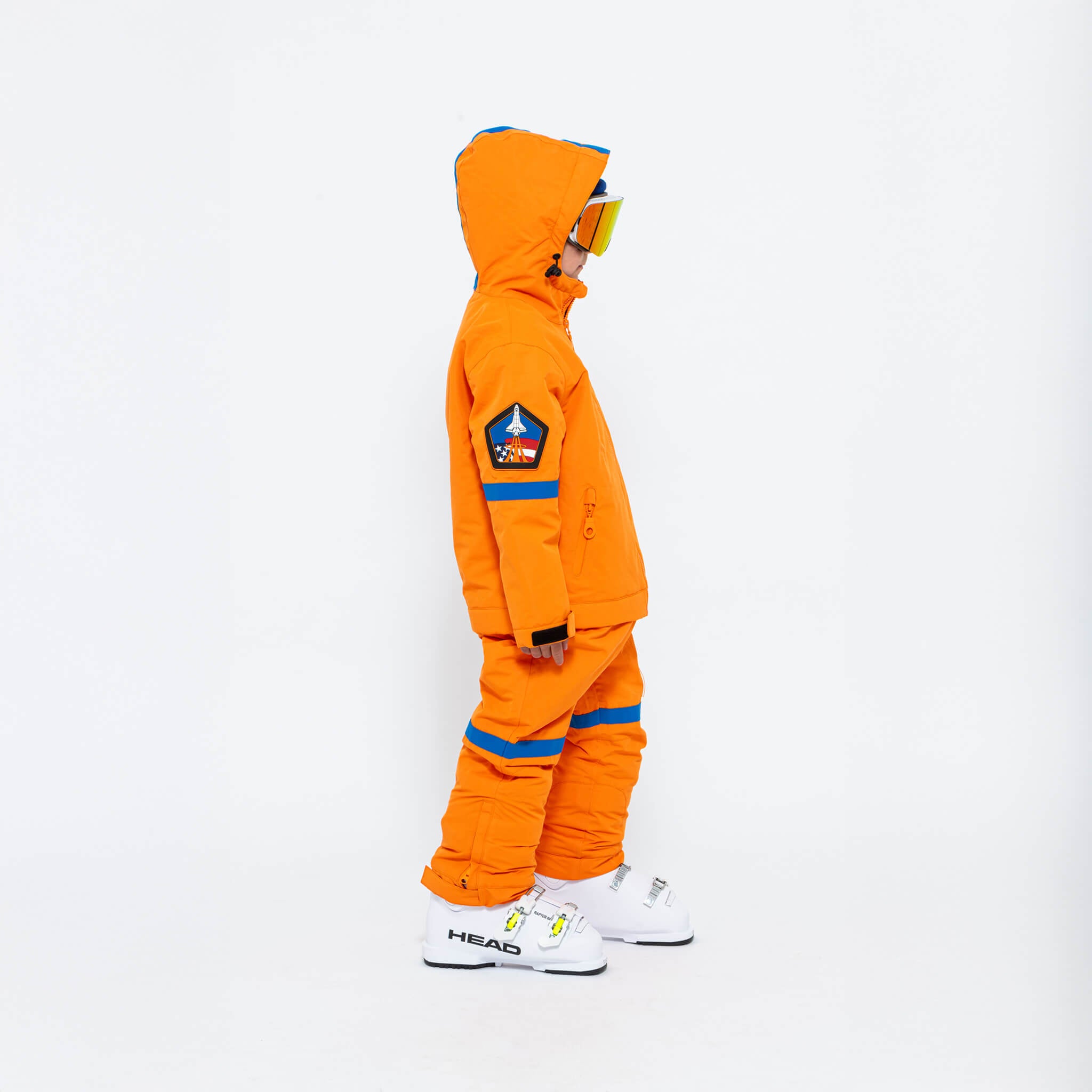 Kids 2-in-1 Snow Suit, Orange NASA