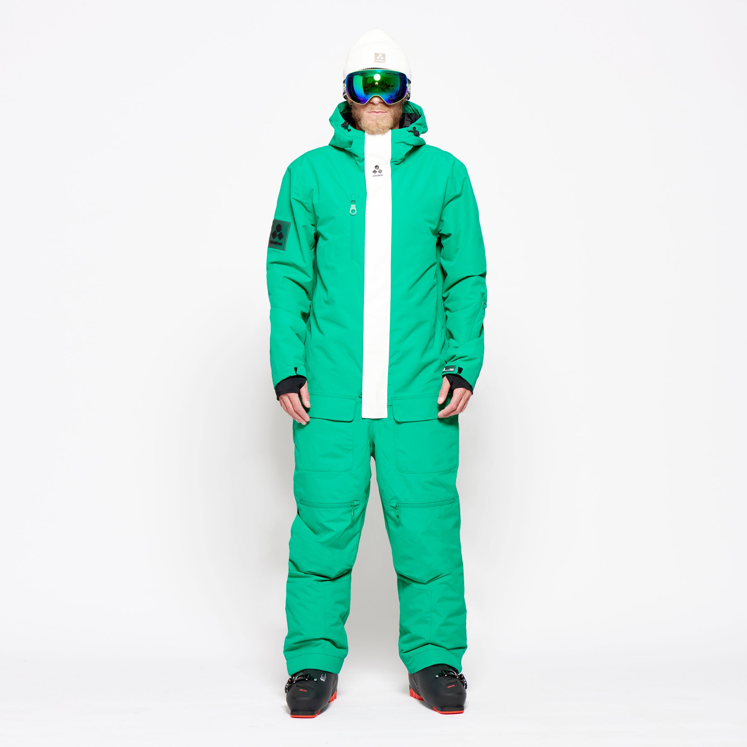 Men's Snow Suit, Green