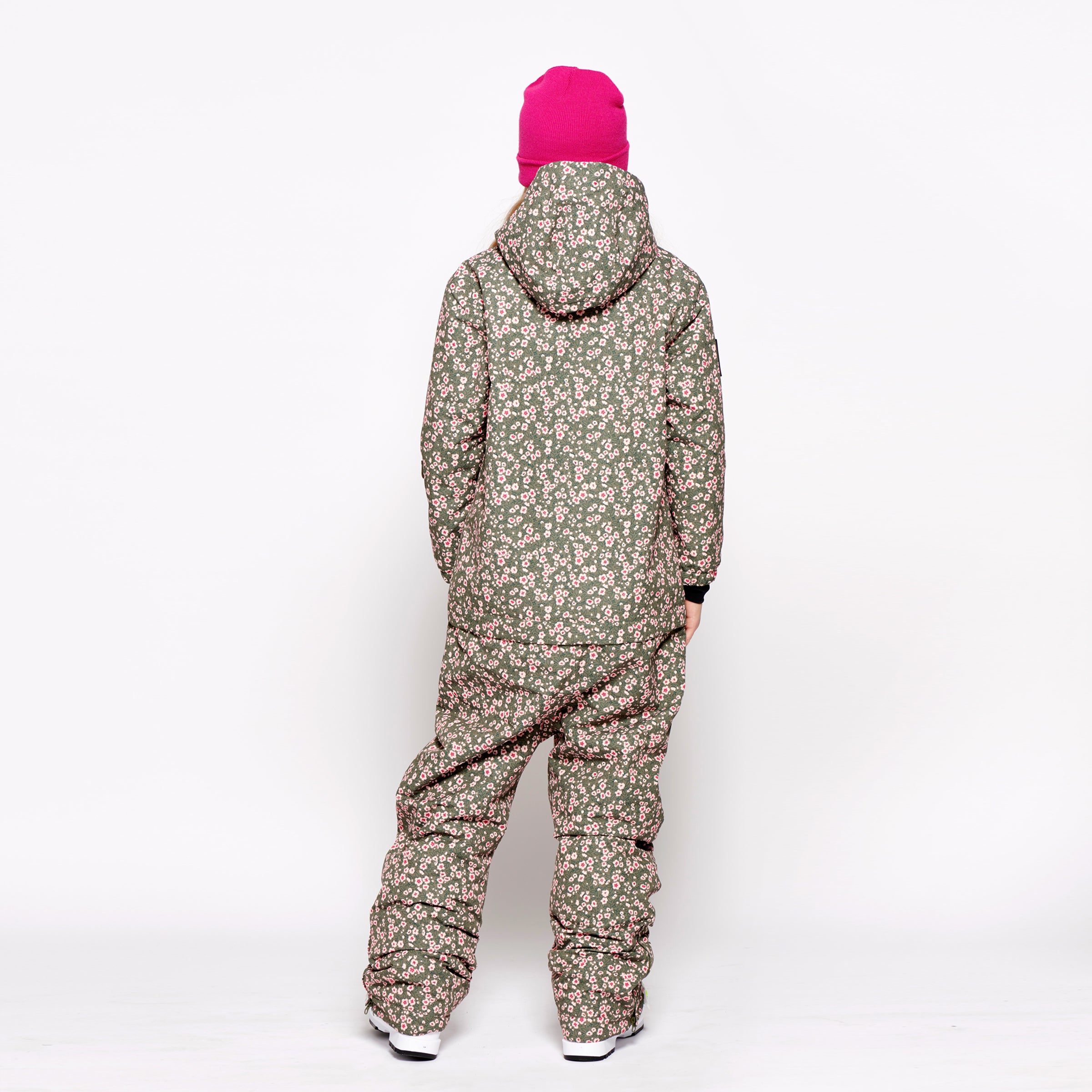 Kids 2-in-1 Snow Suit, Olive Floral