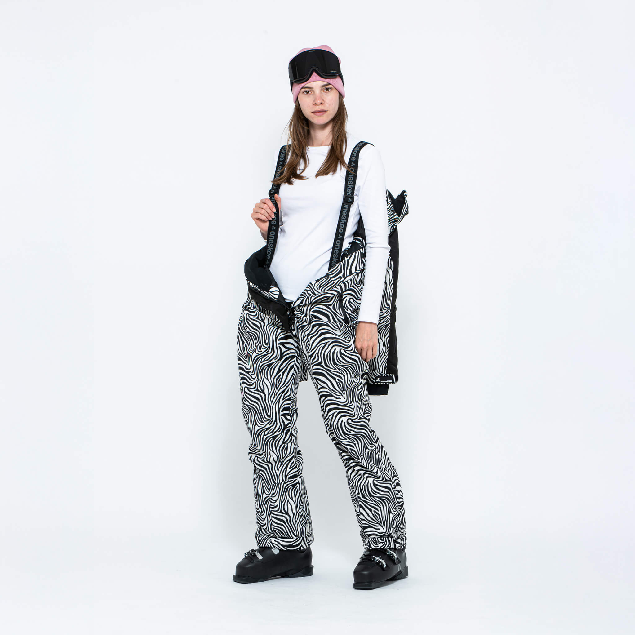 Women's Snow Suit, Zebra