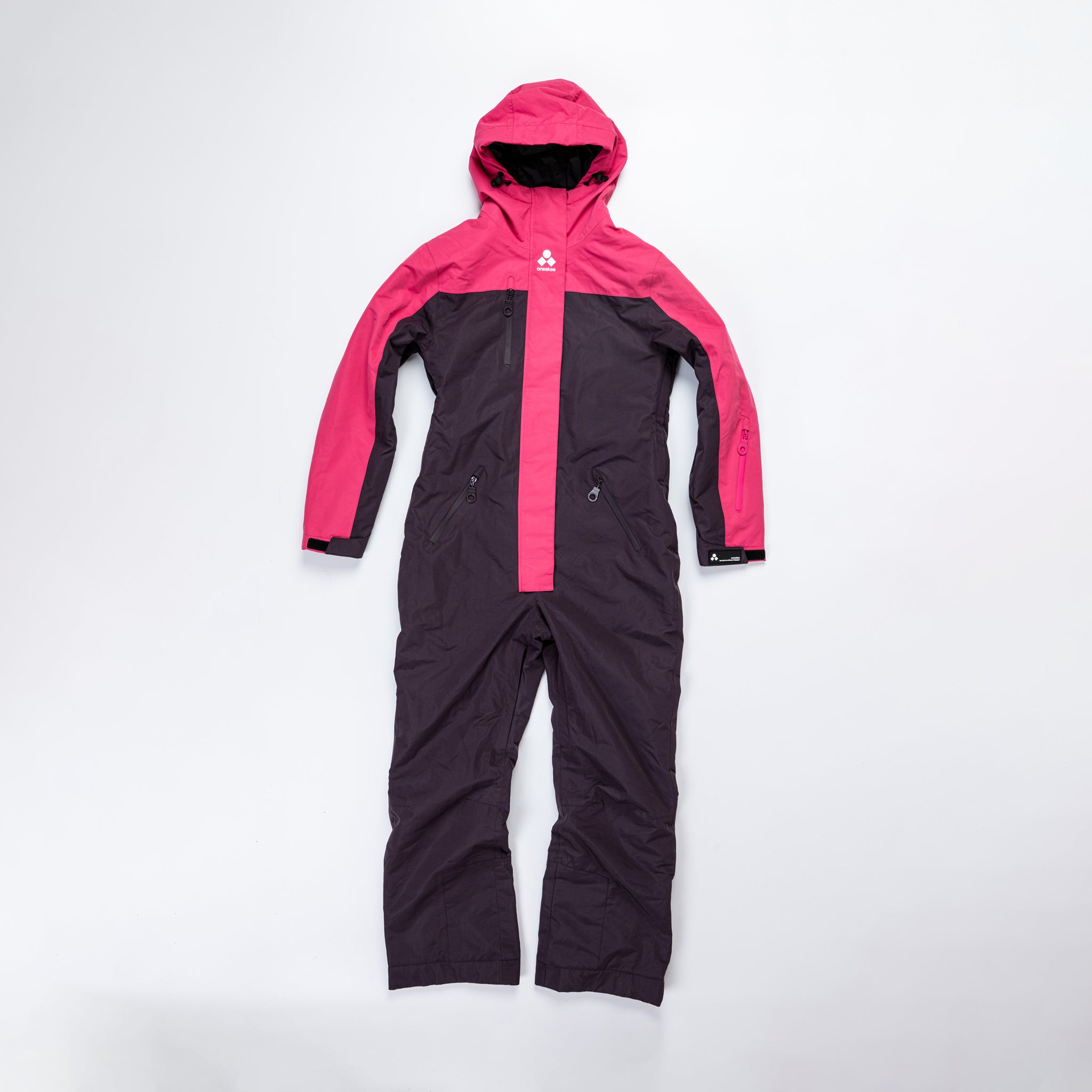 Women's Snow Suit, Cherry & Raspberry