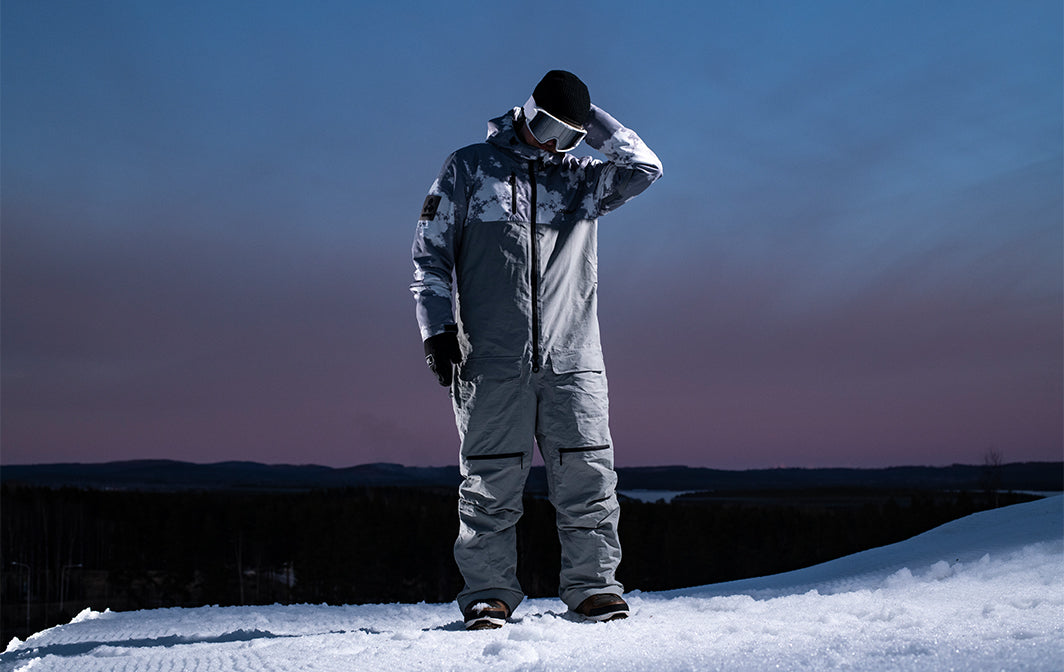 salomon conspiracy mens one piece ski suit SNBOCON BGX Men's one-piece Snowsuits Jumpsuits Khaki Green / 3XL(Height 190cm 95kg) cuff and bottom can adjust size to fit you Norrona Lofoten GORE-TEX Pro One-Piece