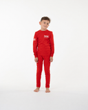 Kids NASA Explorer Base Layer Set - Red
