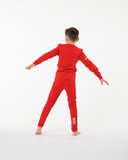 Kids NASA Explorer Base Layer Set - Red