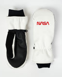NASA Explorer Mittens - White