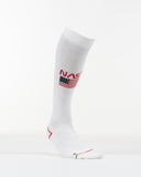 NASA Explorer Ski Socks - White
