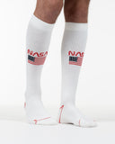 NASA Explorer Ski Socks - White