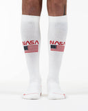 NASA Explorer Ski Socks - White