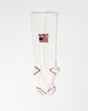 NASA Explorer Ski Socks - White