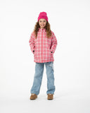 Kids Adventure 3-in-1 Snow Suit - Pink Check