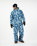 Men’s Edge One Piece Snow Suit - Blue Camo