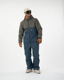 Men’s Alpine One Piece Snow Suit - Olive & Navy