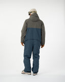 Men’s Alpine One Piece Snow Suit - Olive & Navy