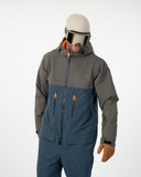 Men’s Alpine One Piece Snow Suit - Olive & Navy