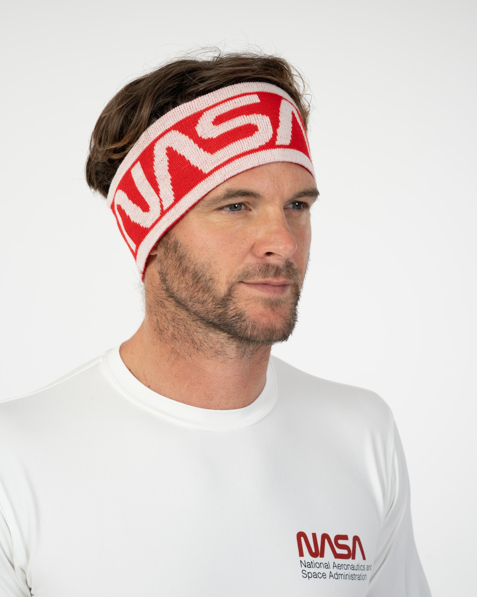 NASA Headband, White