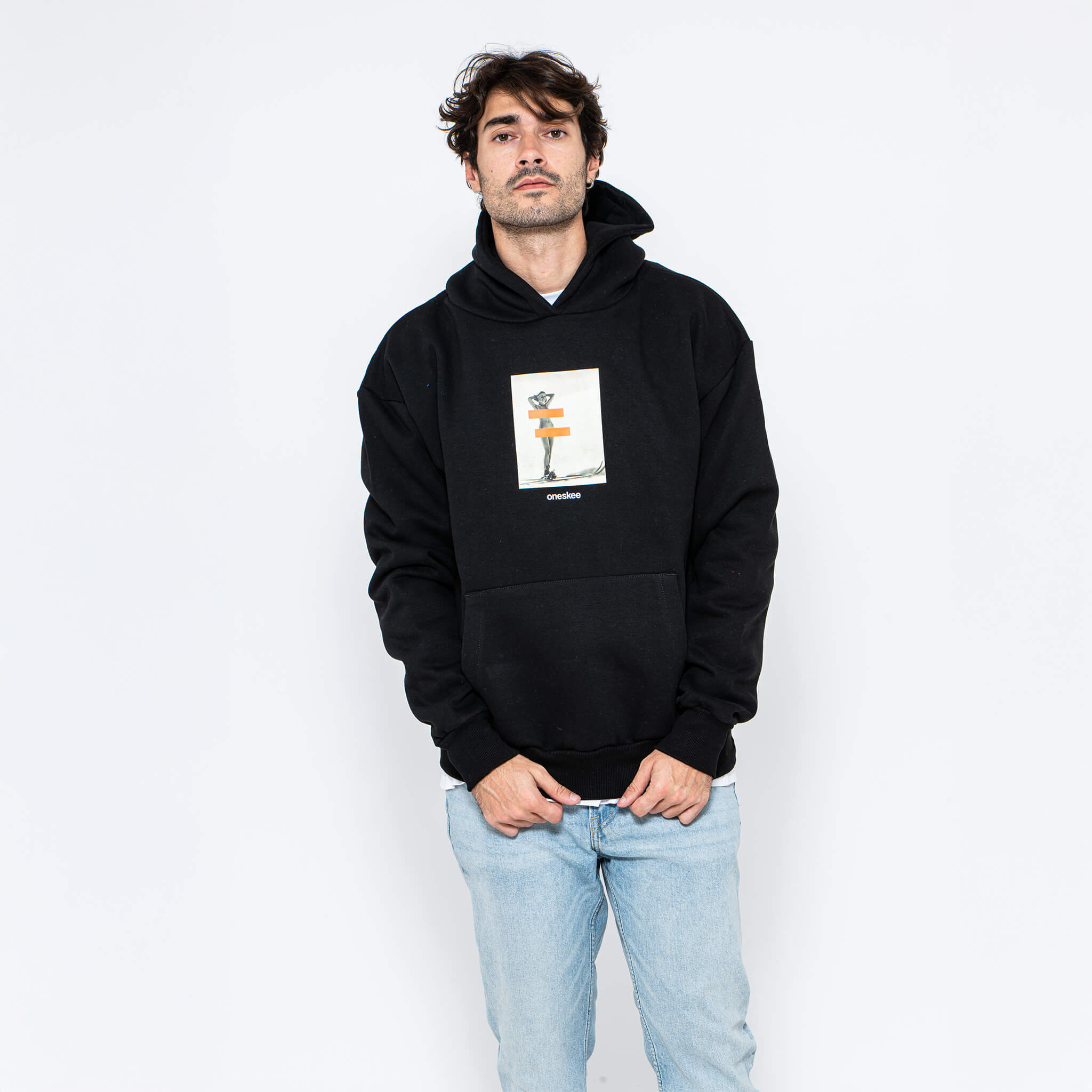 Censored Hoodie, Black