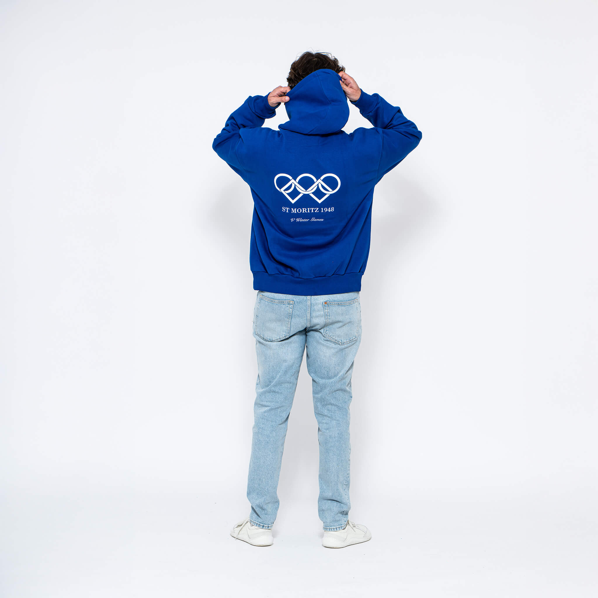 V Winter Games Hoodie, Blue
