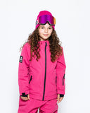 Kids 2-in-1 Snow Suit, Raspberry