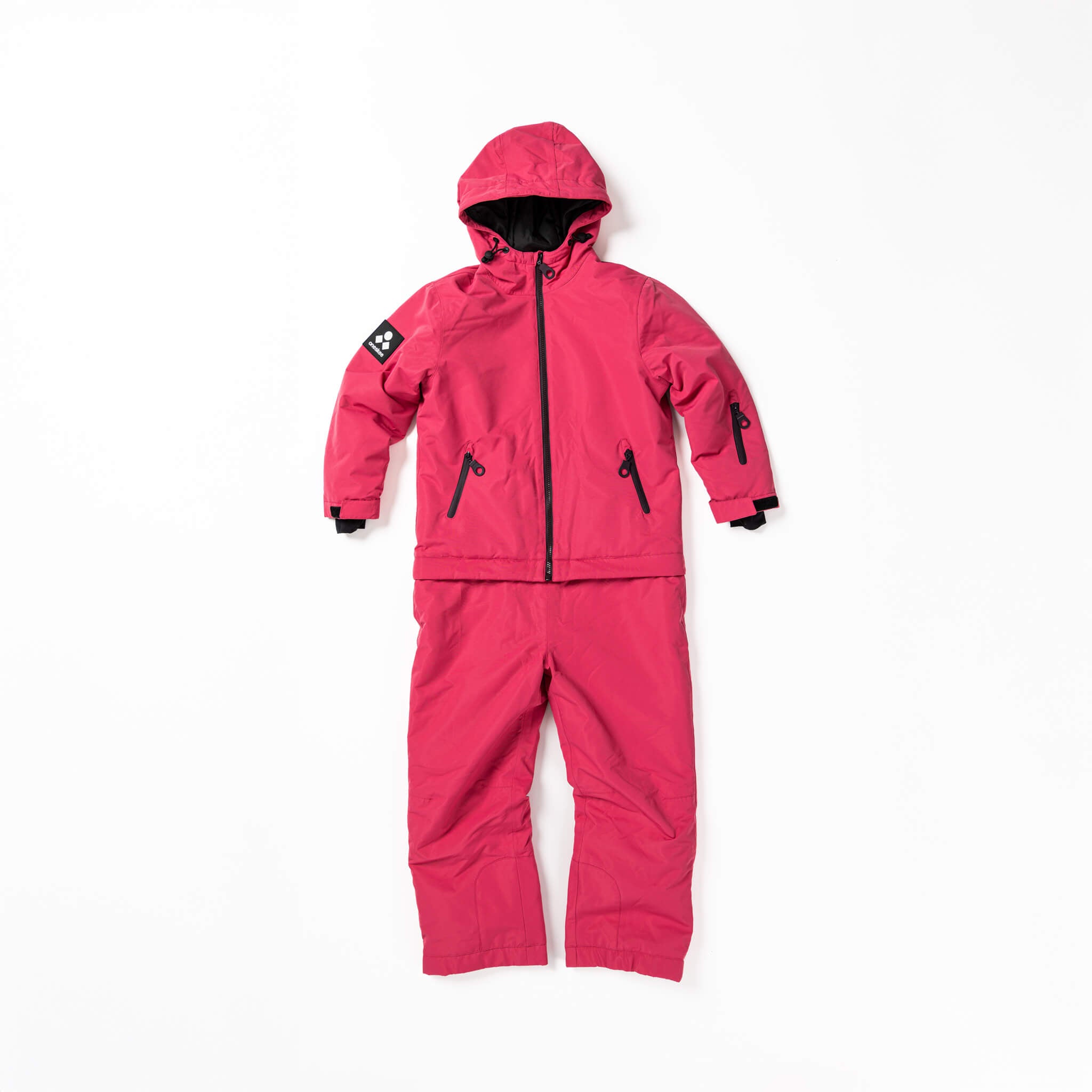 Kids 2-in-1 Snow Suit, Raspberry Kids 2-in-1 Snow Suit, Raspberry
