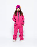 Kids 2-in-1 Snow Suit, Raspberry