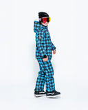Kids 2-in-1 Snow Suit, Blue Check