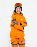 Kids 2-in-1 Snow Suit, Orange NASA