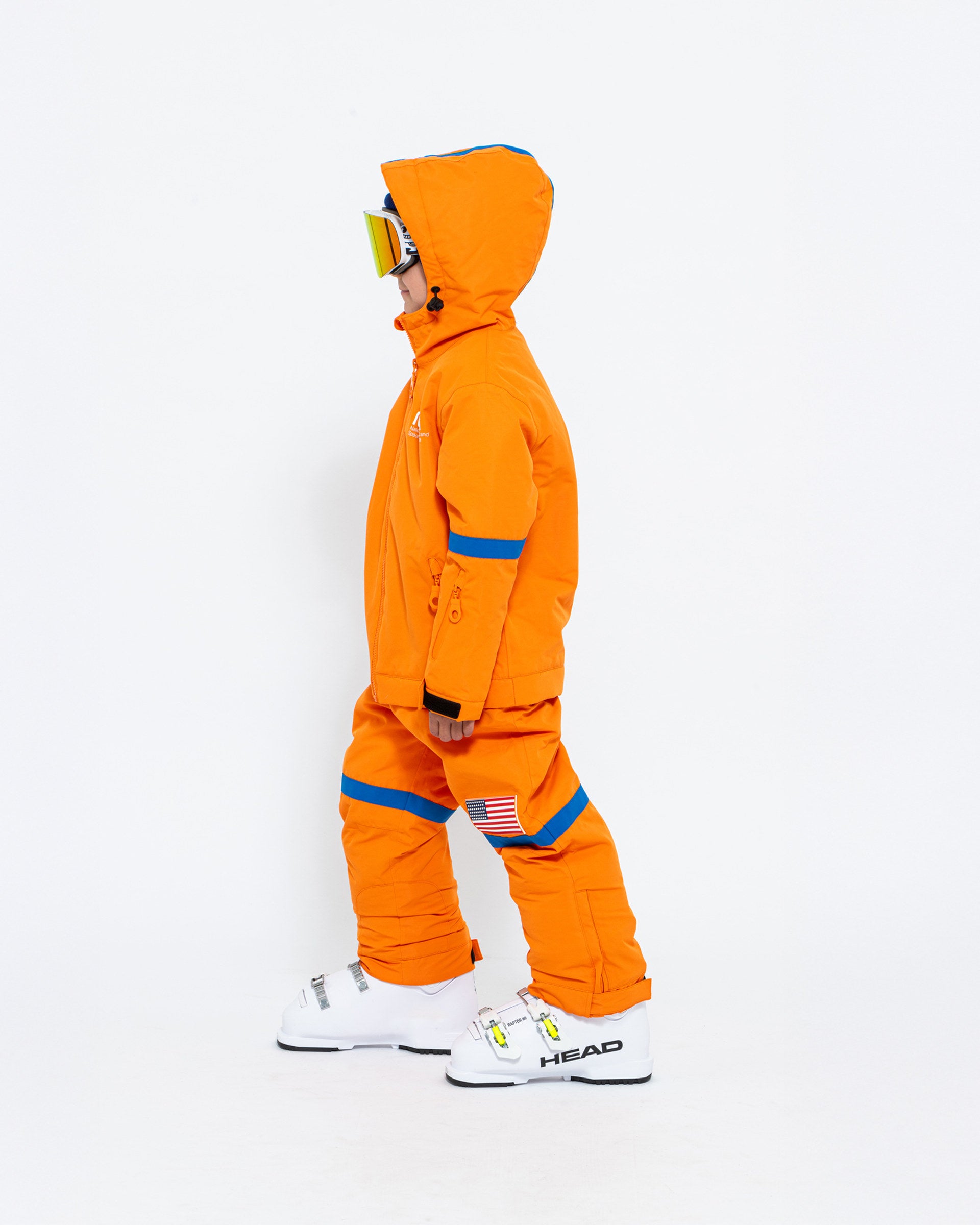 NASAオレンジスキーウェア Kids NASA Explorer 2-in-1 Snow Suit - Orange