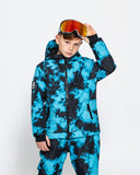Kids 2-in-1 Snow Suit, Turquoise Tie Dye