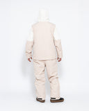 Men's 3-in-1 Snow Suit, Sand & White