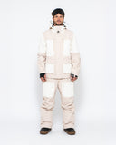 Men's 3-in-1 Snow Suit, Sand & White