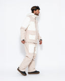 Men's 3-in-1 Snow Suit, Sand & White