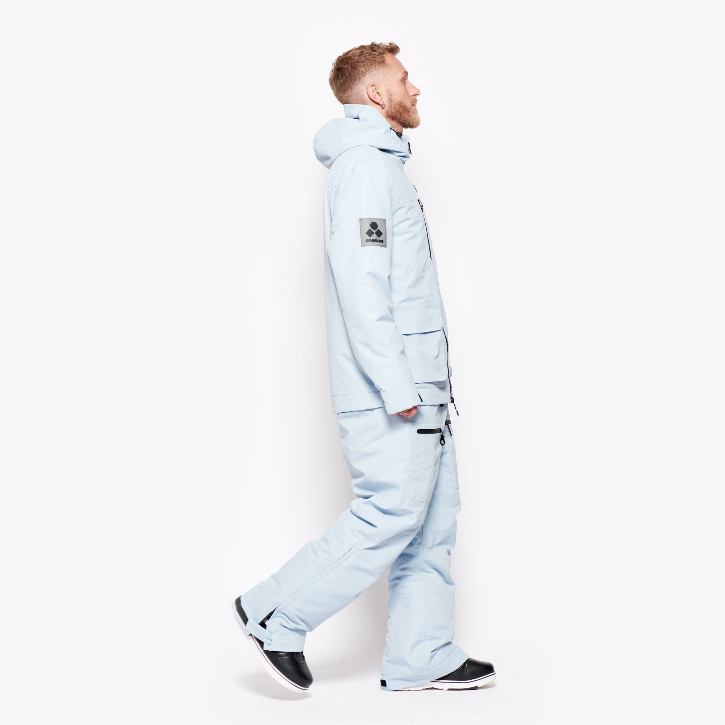 Men's 2-in-1 Snow Suit, Blue Fog