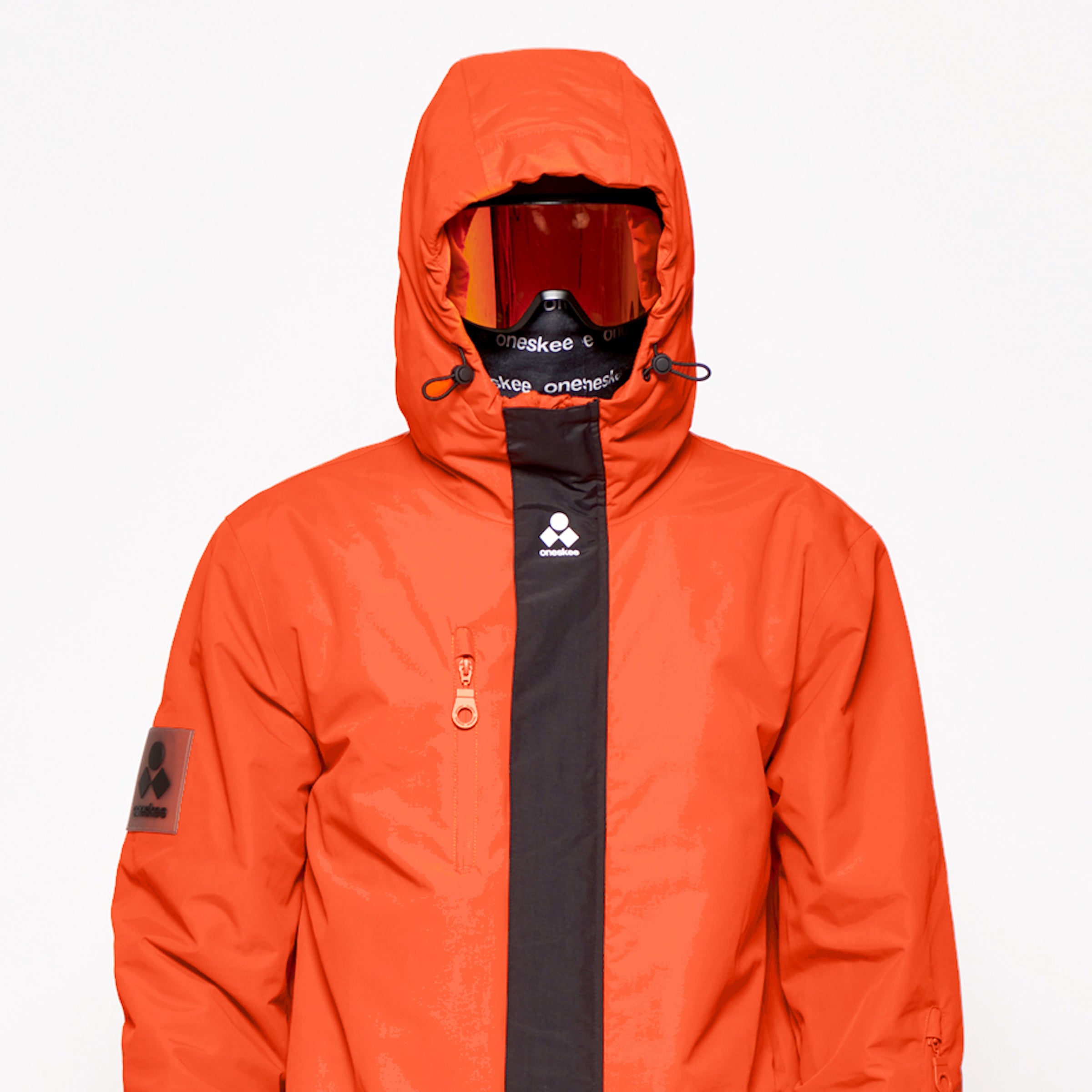 Men's Snow Suit, Orange