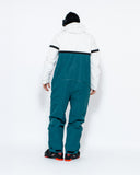 Men's Snow Suit, Green & White