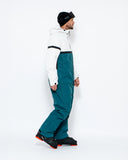 Men's Snow Suit, Green & White