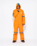 Men's Snow Suit, Orange NASA
