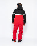 Men's Snow Suit, Red & Black