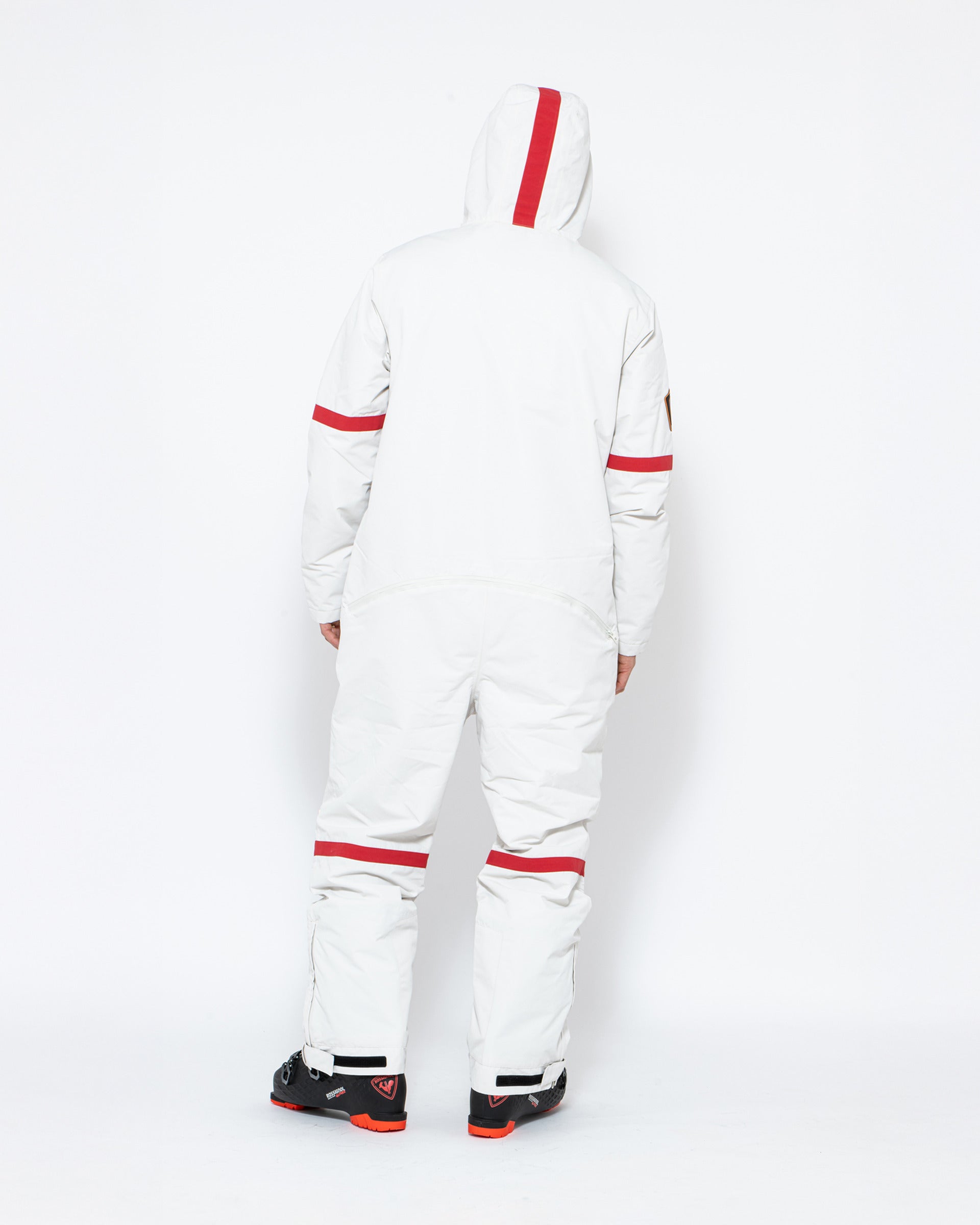 Men's NASA Explorer One Piece Snow Suit - White