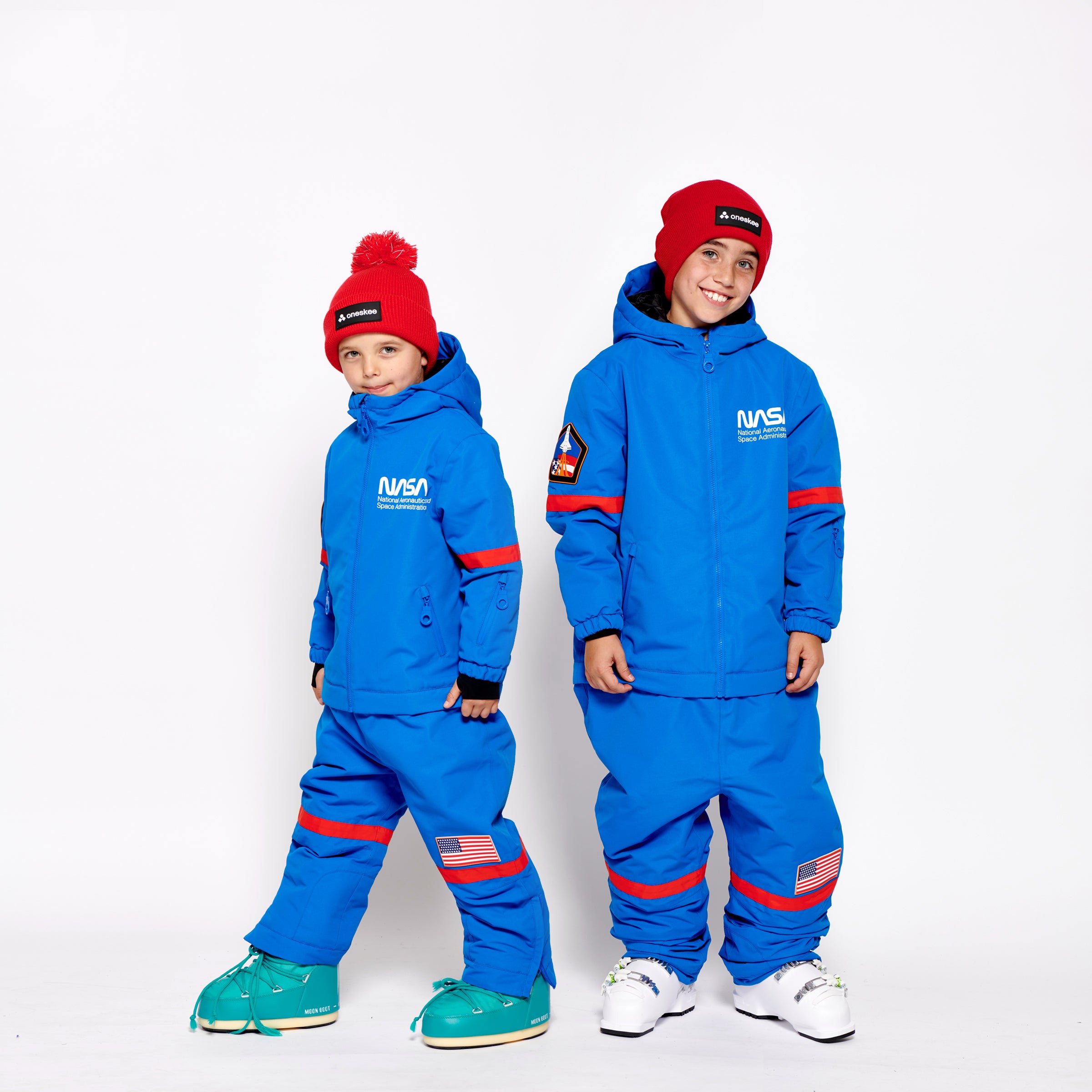 Kids 2-in-1 Snow Suit, Blue NASA