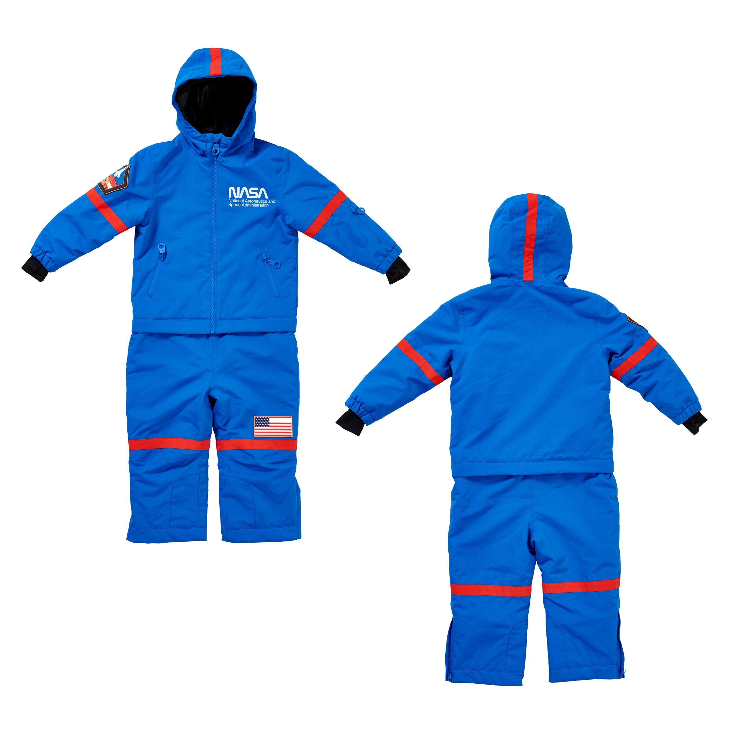Kids 2-in-1 Snow Suit, Blue NASA