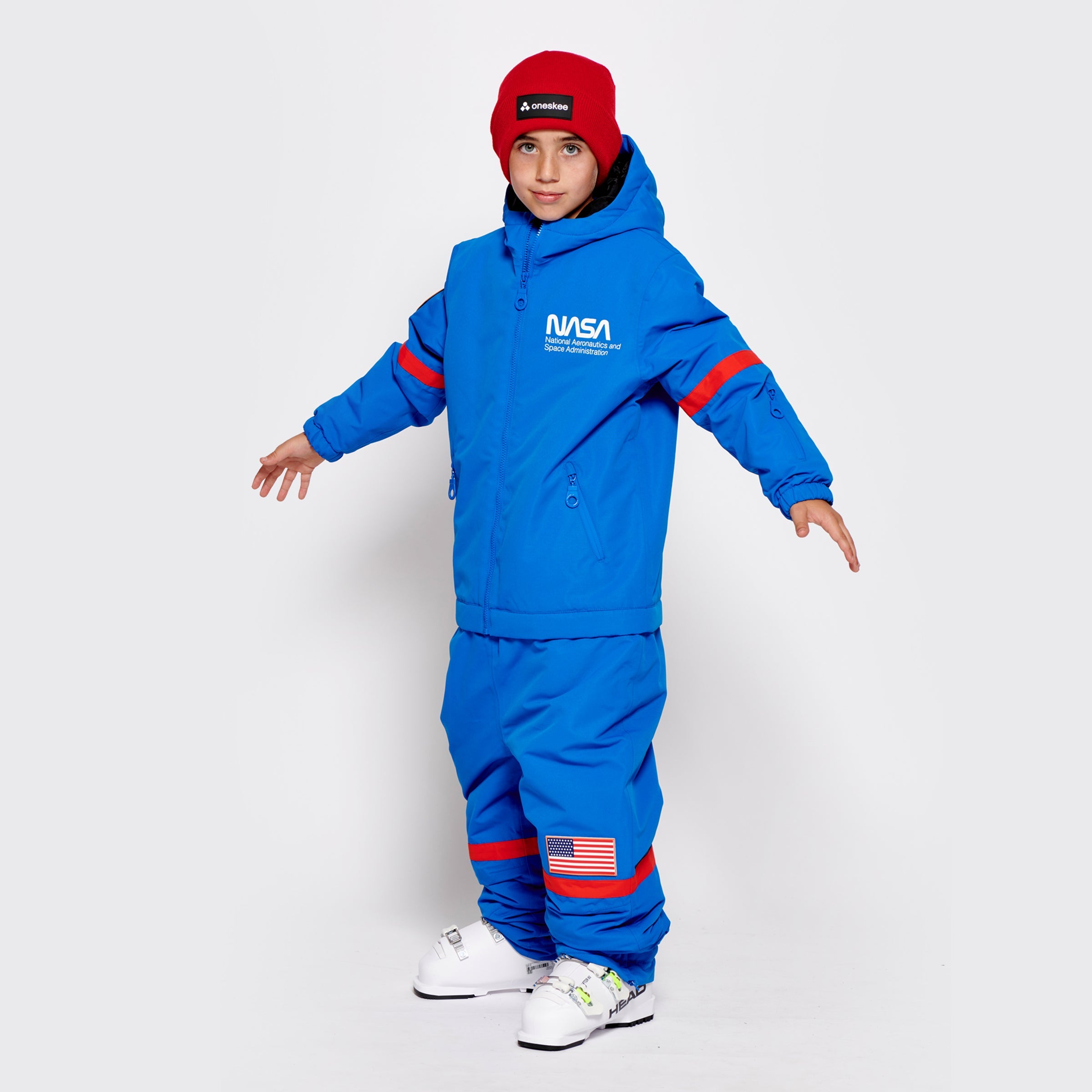 Kids 2-in-1 Snow Suit, Blue NASA