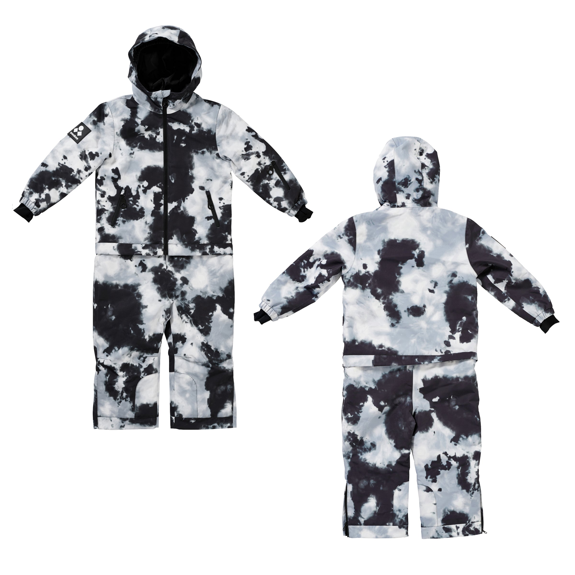 Kids 2-in-1 Snow Suit, Tie Dye