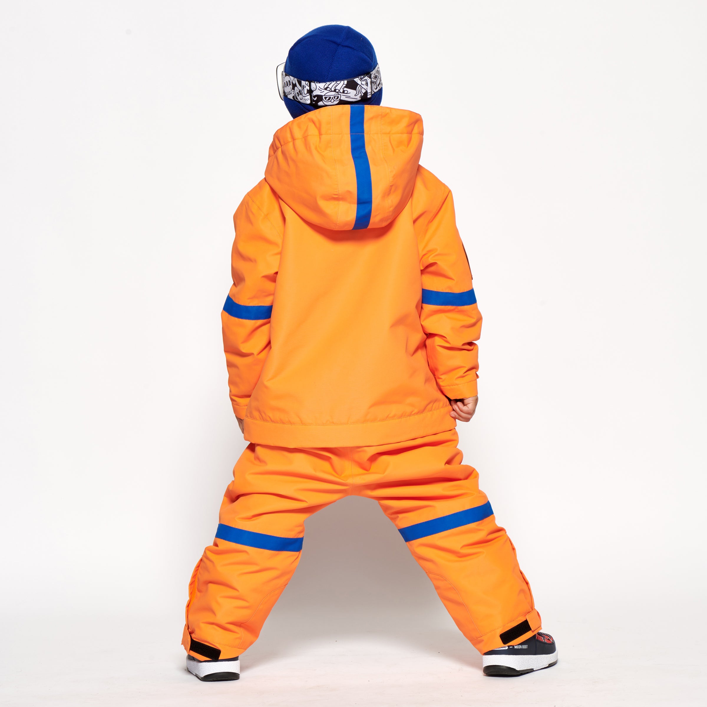 Kids 2-in-1 Snow Suit, Orange NASA