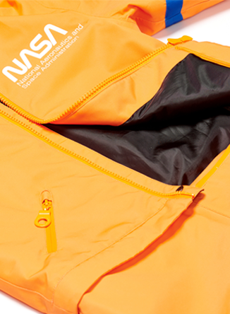 Vans nasa sales orange jacket